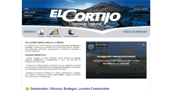 Desktop Screenshot of elcortijo.cl
